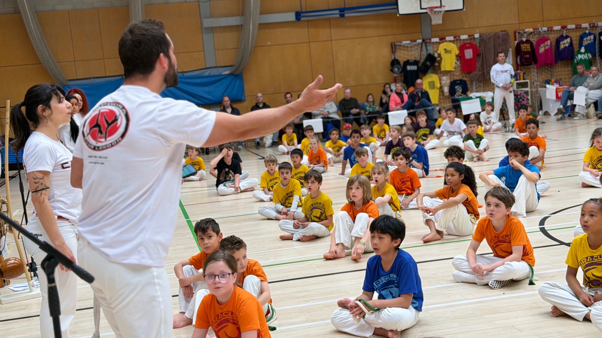 The capoeira roda